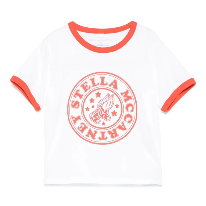 Stella McCartneyVarsity Logo Graphic T-ShirtSAVANNA