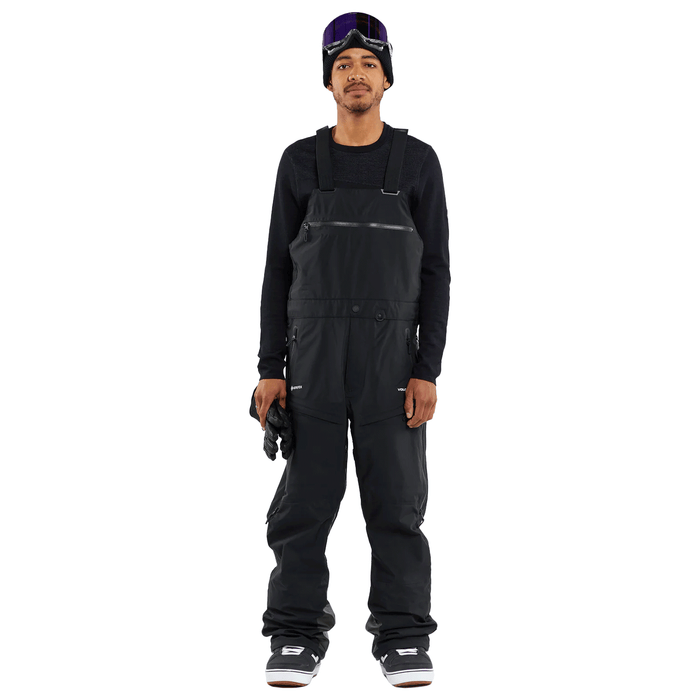 Volcom Men's 3L Gore-tex Overhauler Bib Pant 2024 Black