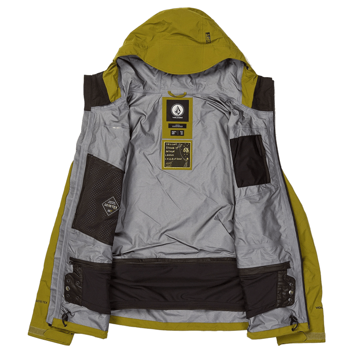 Volcom Men's Arthur Gore-tex Proshell Jacket 2024 Moss