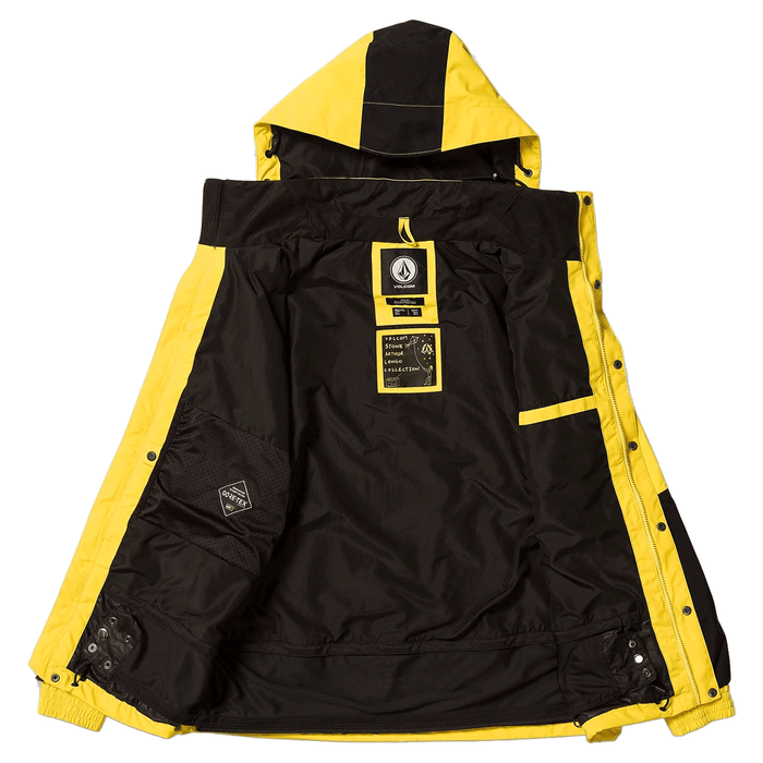 Volcom Men's Longo Gore-tex Jacket 2024 Bright Yellow