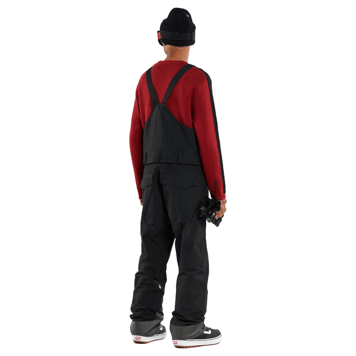 Volcom Men's Rain Gore-tex Overall Bib Pant 2024 Black