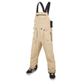 Volcom Men's Rain Gore-tex Overall Bib Pant 2024 Khakiest