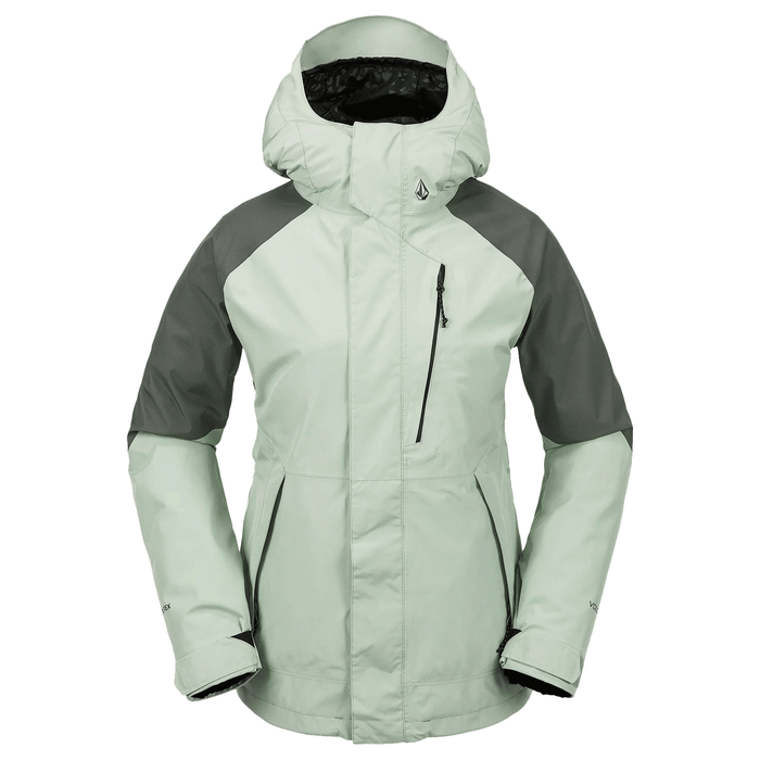 Volcom Women's Aris Insulated Gore-tex Jacket 2024 Sage Frost