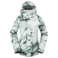 Volcom Women's Aris Insulated Gore-tex Jacket 2024 White Ice