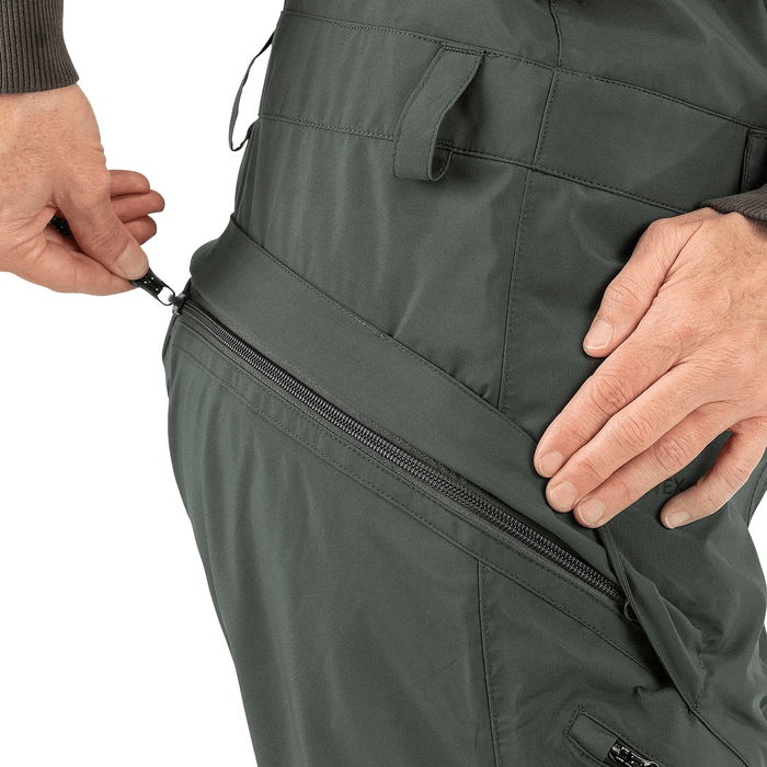 Volcom Women's Elm Stretch Gore-tex Overall Bib Pant 2024 Eucalyptus - Comor - Go Play Outside