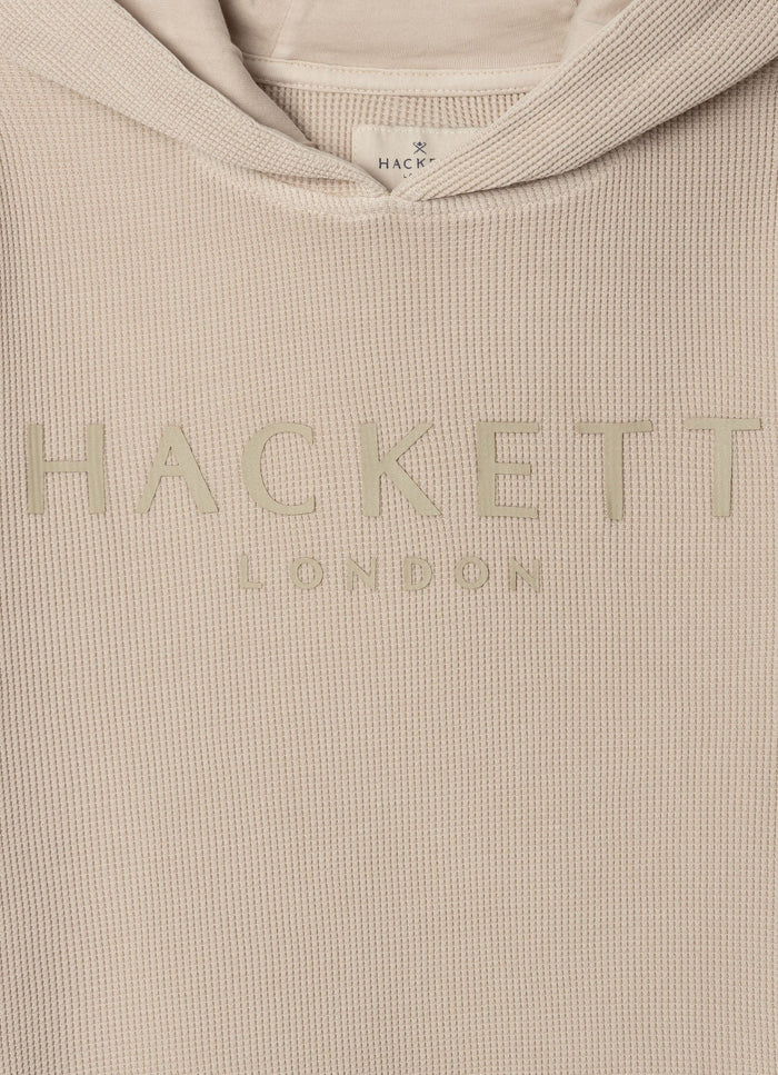 Hackett LondonWaffle Logo Hoodies5063261879636SAVANNA
