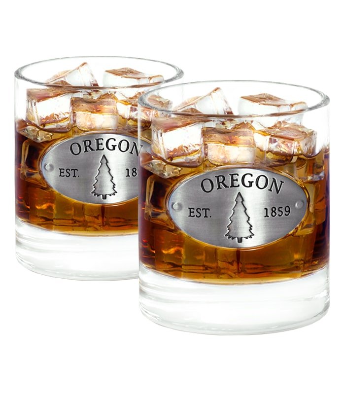 Whiskey Glass - Oregon