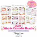 Winnie Calendars Full Year 2027