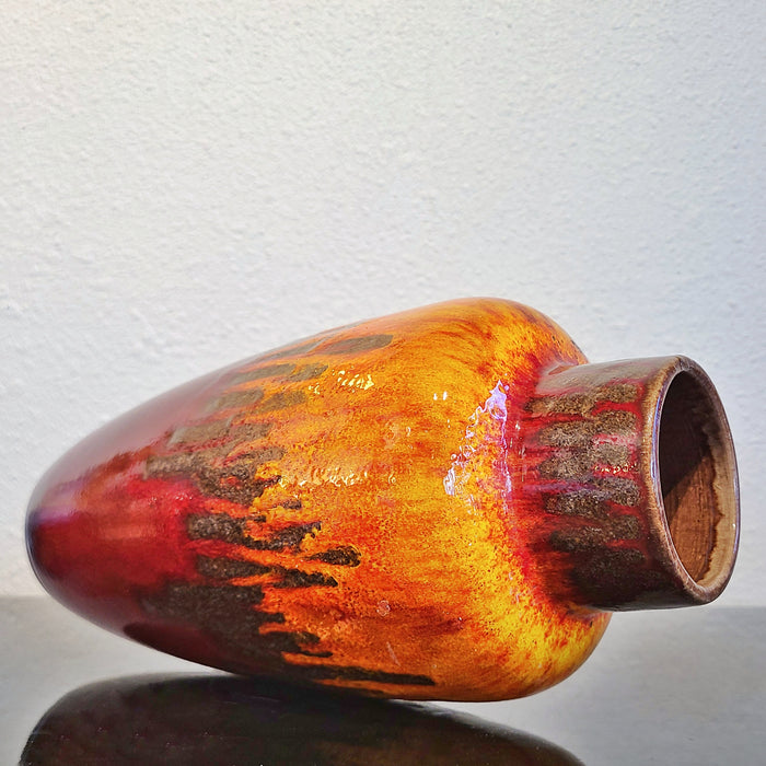 XL SCHEURICH KERAMIK FAT LAVA VASE Nr. 517/30