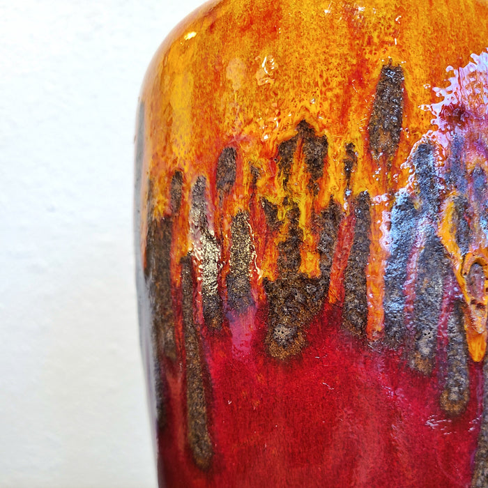 XL SCHEURICH KERAMIK FAT LAVA VASE Nr. 517/30