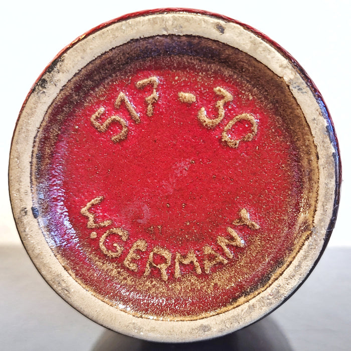 XL SCHEURICH KERAMIK FAT LAVA VASE Nr. 517/30